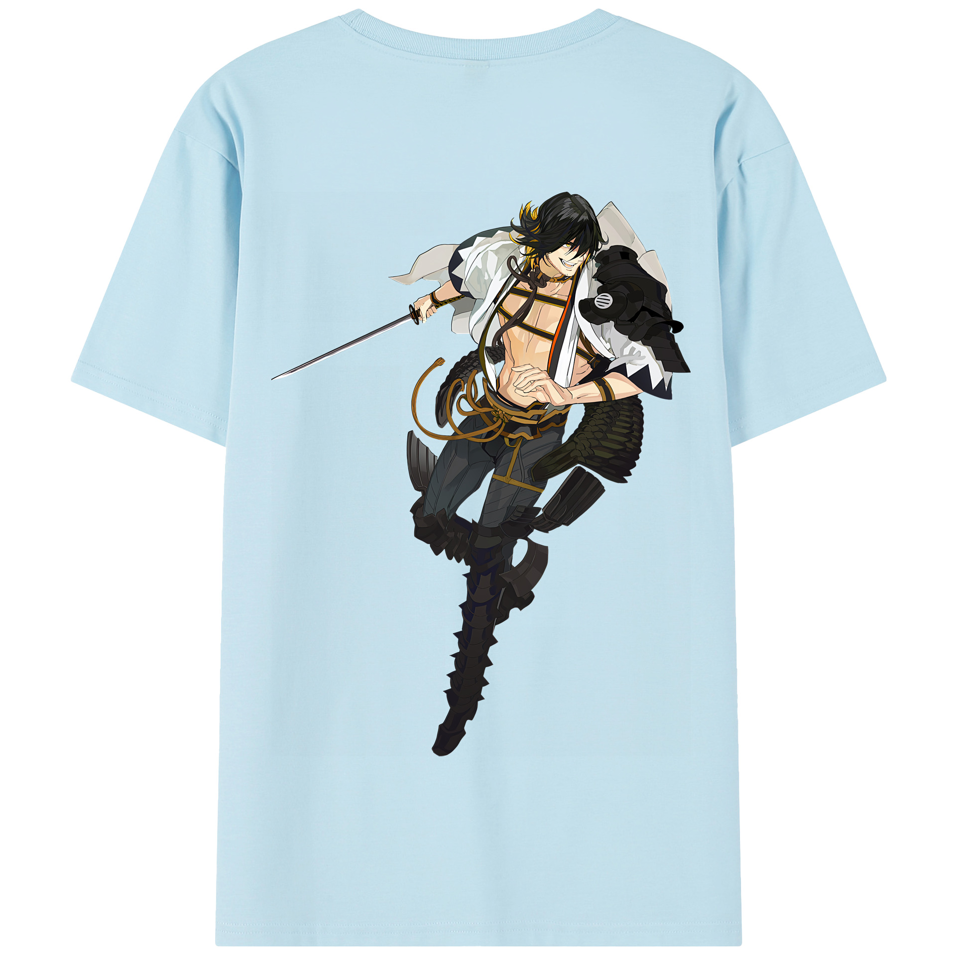 （画像用） 刀剣乱舞 Touken Ranbu 綿100％半袖Tシャツ（背面プリント）